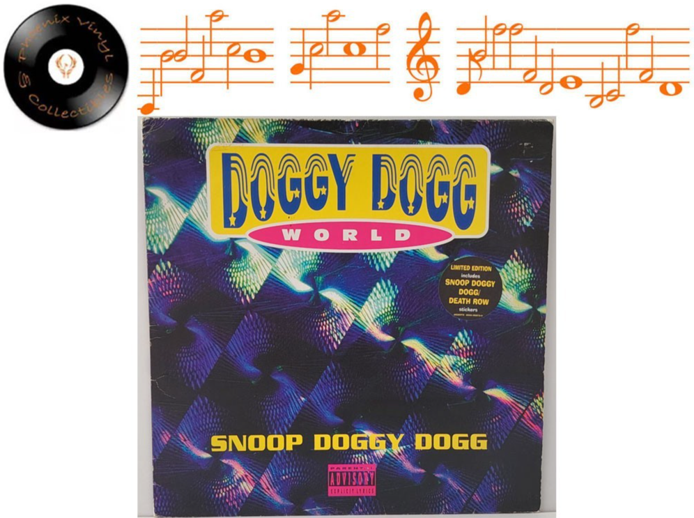 Snoop Doggy Dogg - Doggy Dogg World 12” Single A1 B1 Pressing - VG+