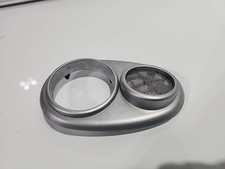 MINI Cooper Left Tweeter Speaker Cover Silver Driver OEM 02-08 Harmon Kardon Hk