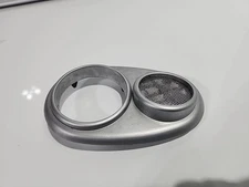 MINI Cooper Left Tweeter Speaker Cover Silver Driver OEM 02-08 Harmon Kardon Hk