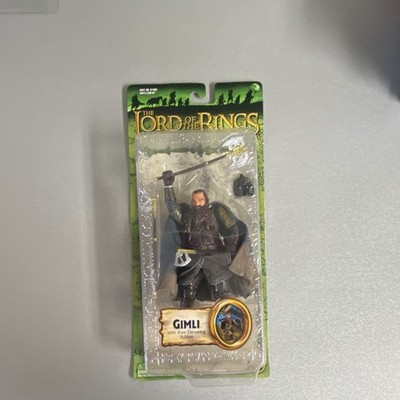 Toy Biz The Lord of the Rings Boxed Action Figure Gimli Axe-Throwing 2001