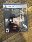 Metal Gear Solid Delta Snake Eater Sony PlayStation 5 PS5 Brand New Sealed