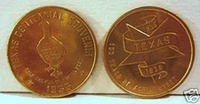 1936 Red Goose Shoes Texas Centennial Token / Old Stock