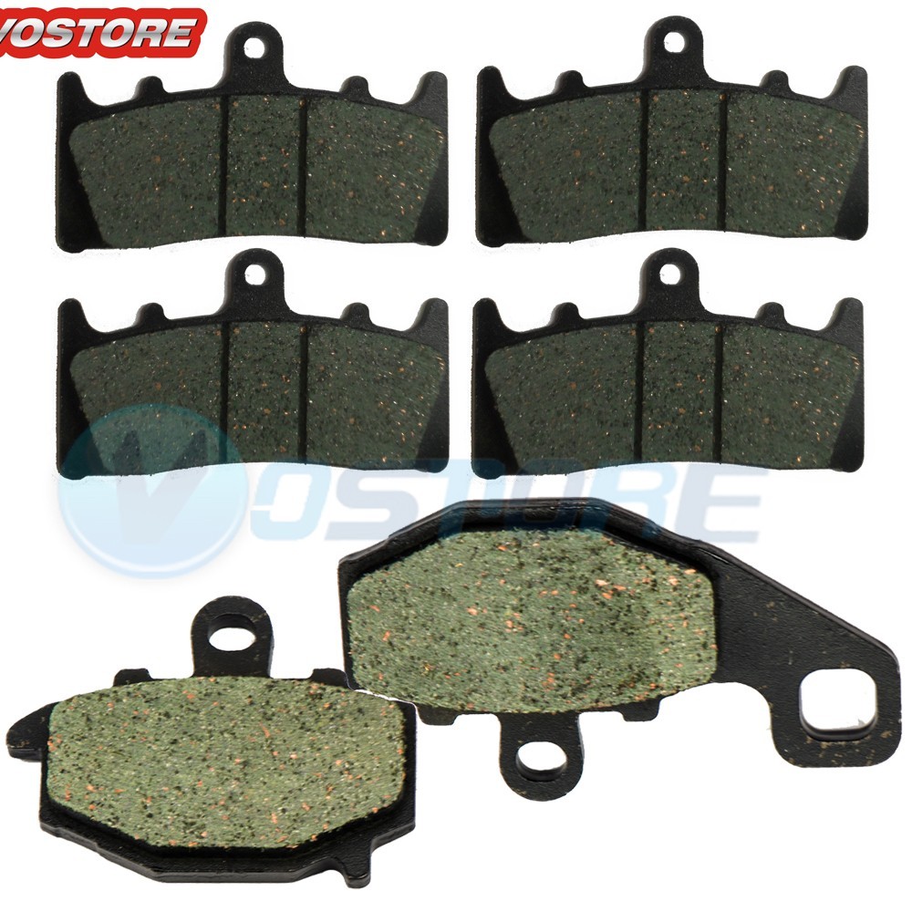 2個セット Front Rear Brake Pads Fits Kawasaki ZX 6R (ZX 600 j1/j2/j3) 2000