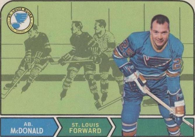 1968-69 O-Pee-Chee - Ab McDonald #180 - 1 of 1