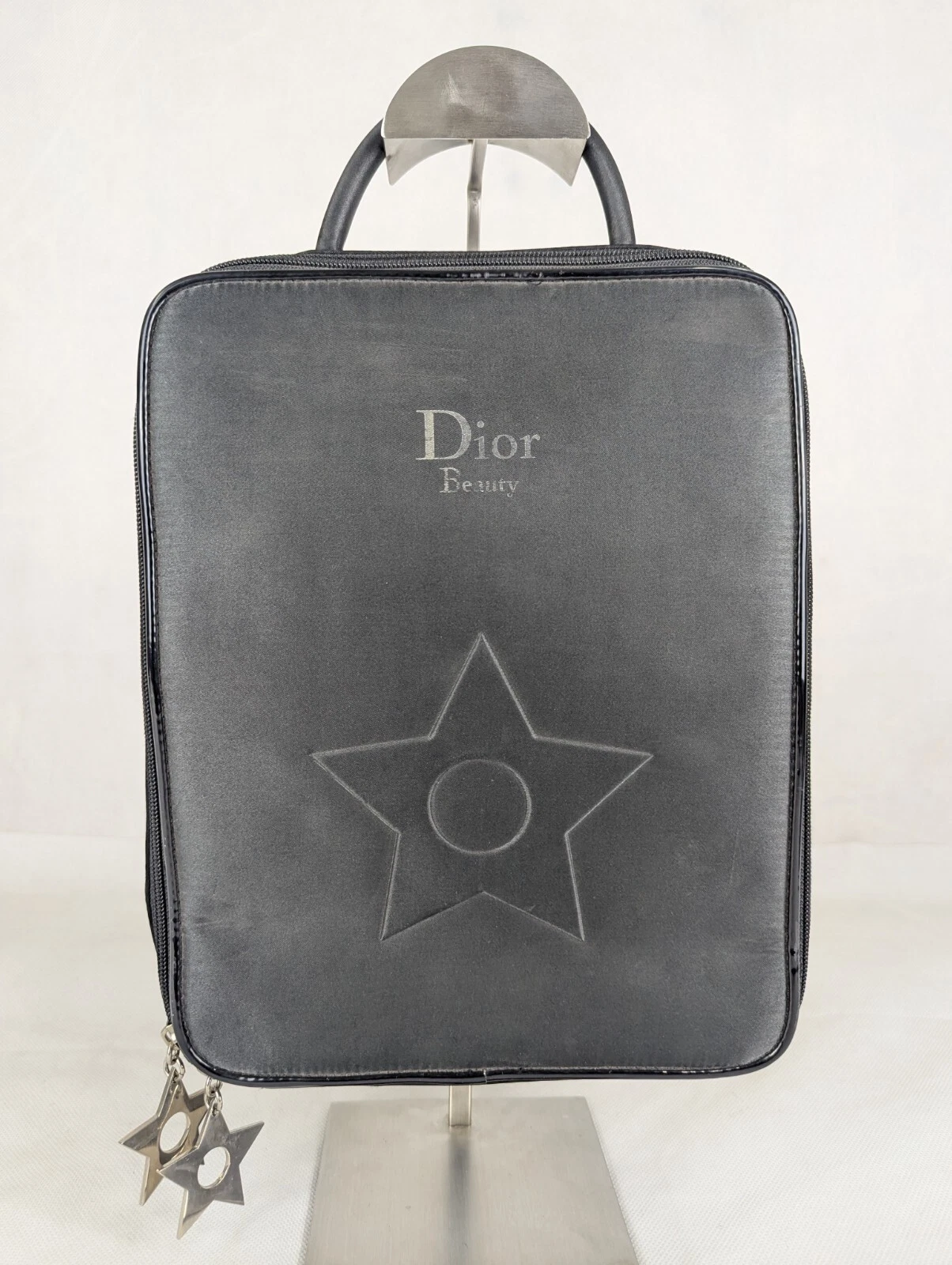 DIOR Beauty Cosme Voyage Vanity Satin Star matelassé breloque orné noir SAC