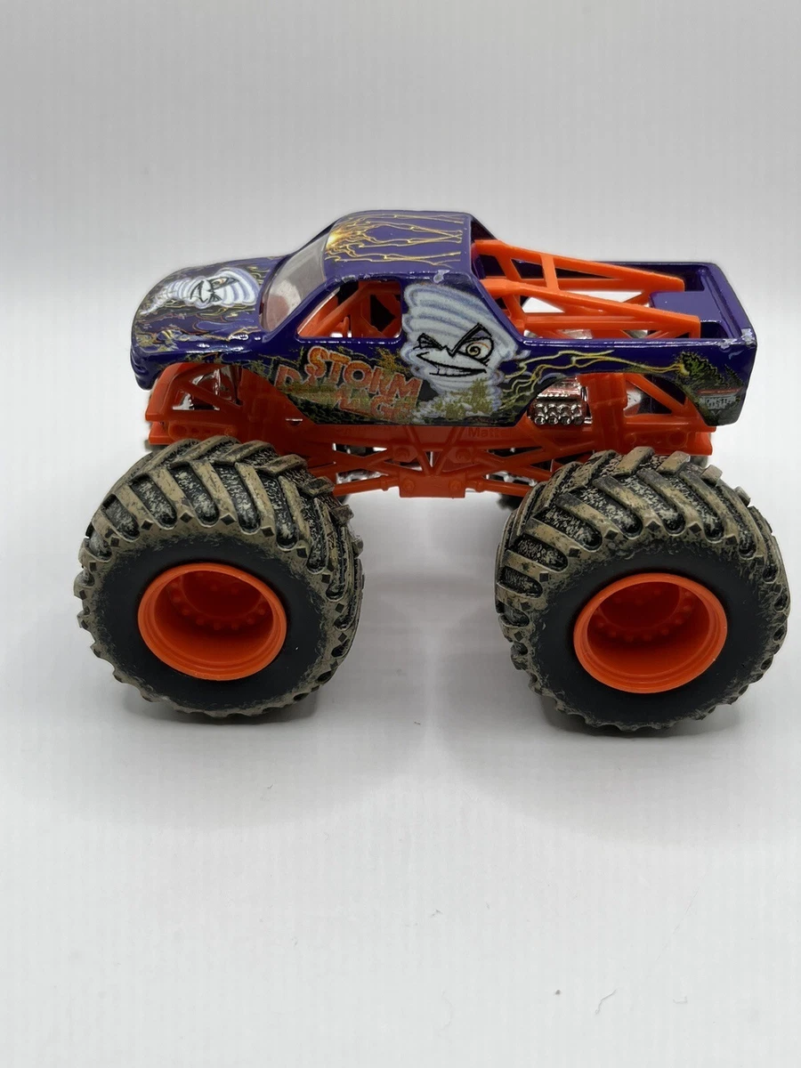 Storm damage monster truck top toy
