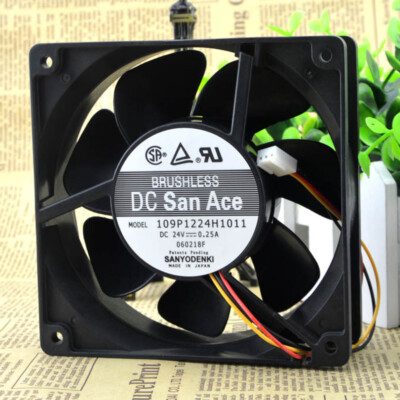 Ventola Di Raffreddamento Sanyo 9G1224H102 Nuova Originale 12038 24V 0 - Foto 3