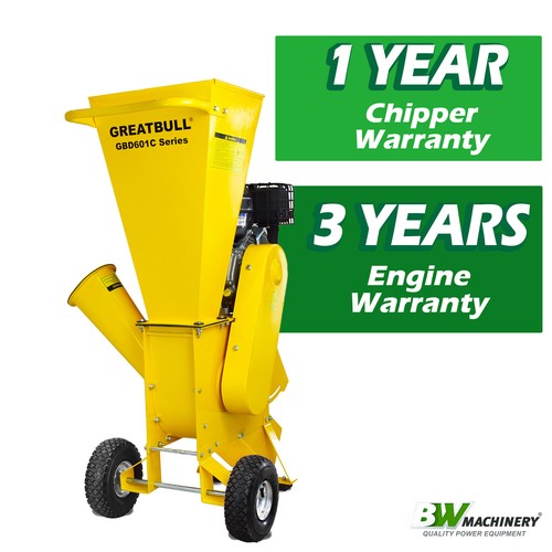 Greatbull GBD601C Chipper Shredder/Mulcher Briggs&Stratton 13.5HP Engine - Picture 7 of 8
