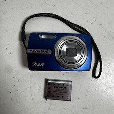 Olympus Stylus 840 Blue 2.7" LCD 8MP 5x Optical Zoom Compact Digital Camera