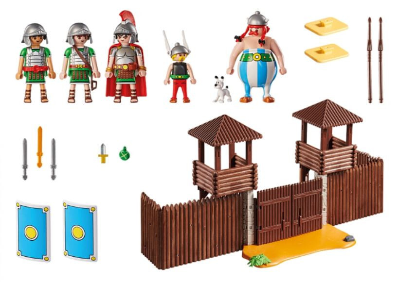 Playmobil Four Asterix Series Sets 71542 71545 71546 and 71548 All