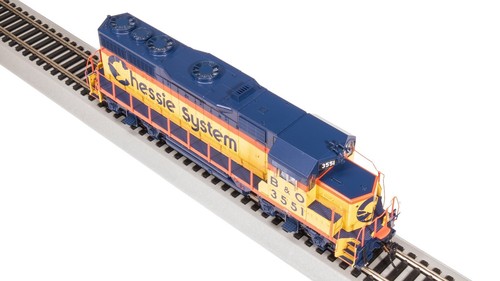 BROADWAY LIMITED 8885 HO EMD GP35 B&O 3551 Chessie Paragon4 Sound/DC/DCC - Picture 9 of 10