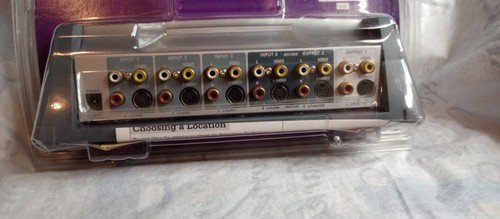 RadioShack 5-Way Tilting Auto-Sensing Stereo A/V Selector 15-1985 NOS & 2-Way 48 - Bild 7 von 7