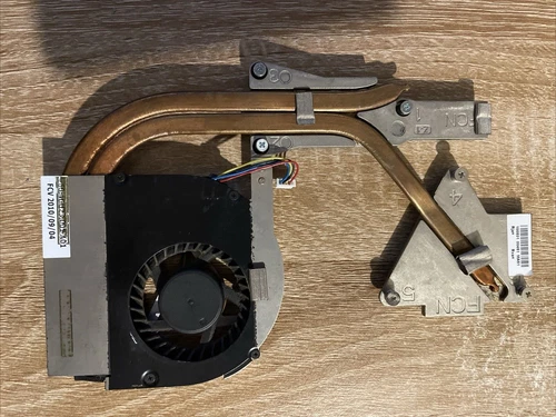 Cooler + fan bundle for Medion Akoya P6624 CPU + GPU 60.4GU23.001 A01