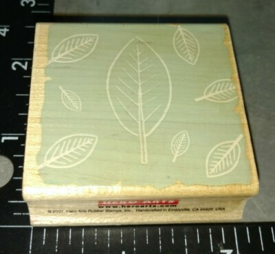 Leaf pattern, hero arts, B135, rubber
