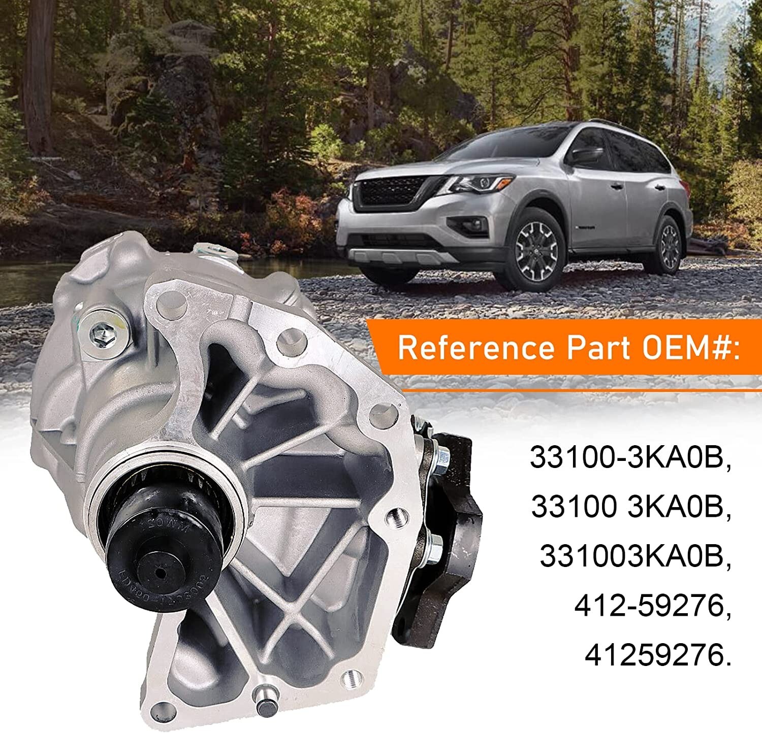 Transfer Case Assembly For Nissan Murano Pathfinder Infiniti JX35 QX60