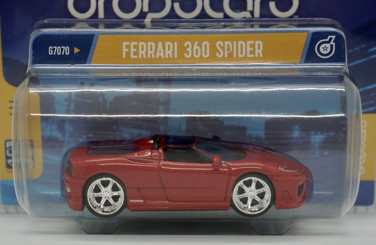 【メーカー公式ショップ】 NEW Spider 360 Ferrari Dropstars Wheels Hot PACKAGE IN コレクション