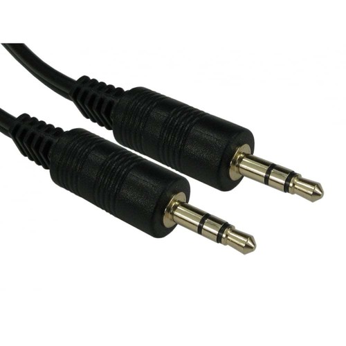 10 M lungo 3.5 mm Jack Spina AUX Cavo Audio Piombo Per Per Cuffie/MP3/Ipod/Auto  Gold | eBay