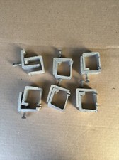Set Of 6used Truck Cap Topper Camper Shell Mounting Clamps Heavy Duty Aluminum