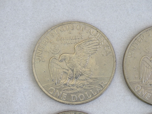 (5) Assorted Eisenhower Dollars / D Mint Mark 1971, 1972, 1974, 1977, 1978 /fsds - Picture 17 of 22