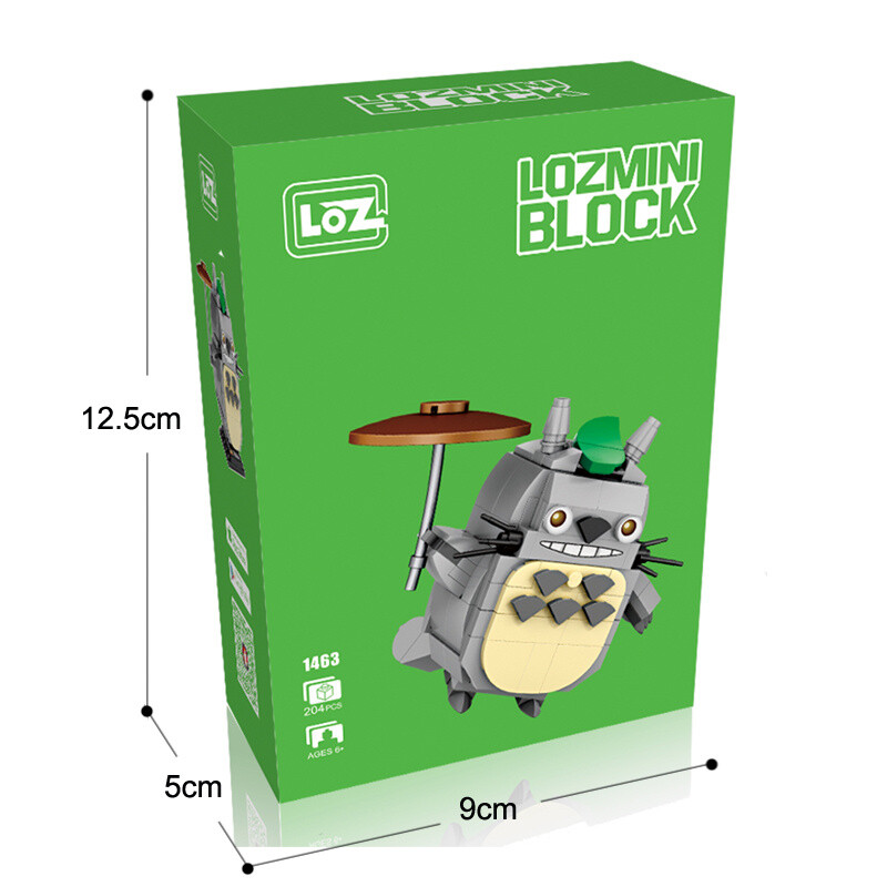 My Neighbour Totoro Totoro BLOCK Micro Mini Building Block