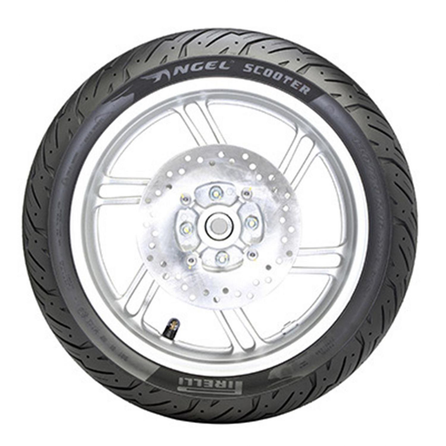 Pneu 120-70-12 Pirelli Angel Scooter pour éviter les glissades sur route mouillée