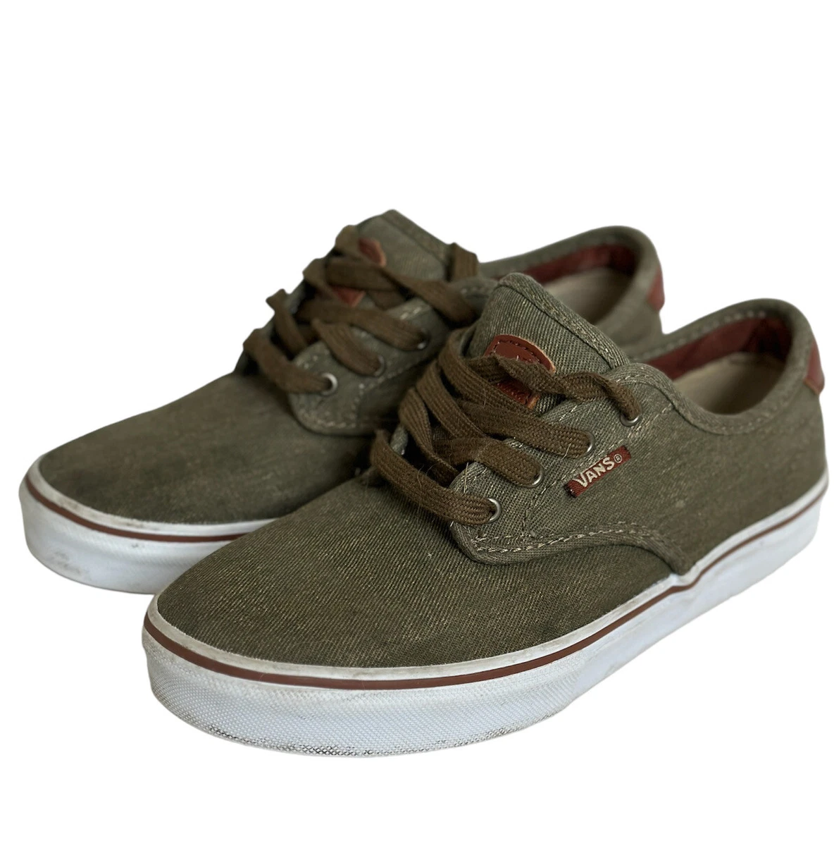VANS Chima Ferguson Pro Sneakers Ultra Cush Shoes Women s 6.5 Youth Size 5 Green