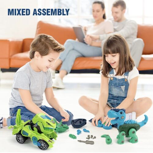 STEM Dinosaur Construction Building Take Apart Transform Music Learning Set - Picture 6 of 12