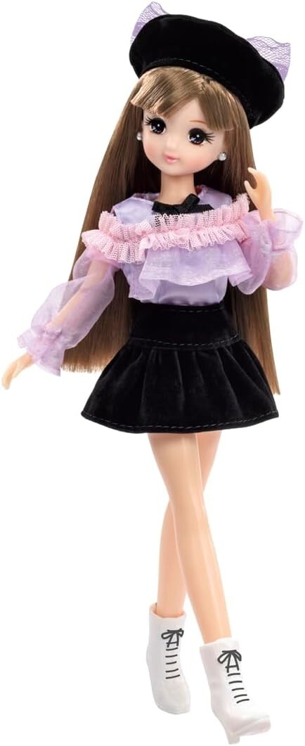 New Takara Tomy Licca-chan Doll LD-27 Motebiju Sakura-chan Dress