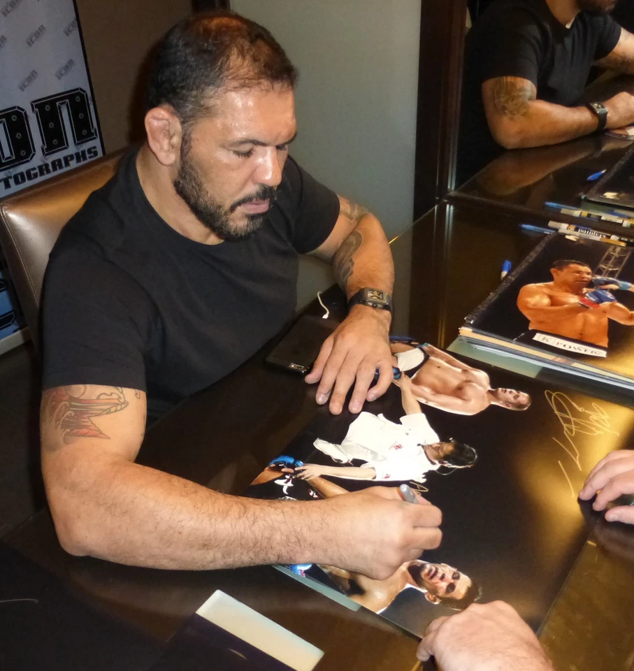 Foto firmada por Fedor Emelianenko y Antonio Rodrigo Nogueira 16x20 certificado de autenticidad BAS Pride FC Foto 4 de 4