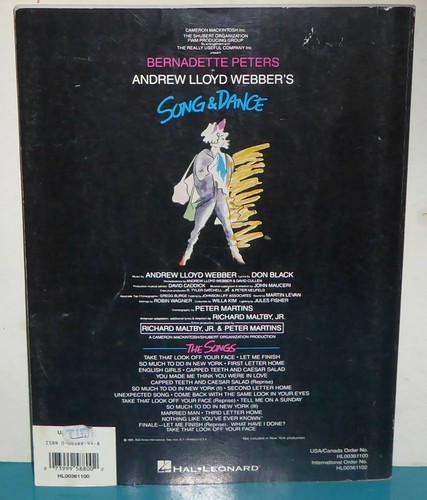 Andrew Lloyd Webber's Song and Dance The Songs Bernadette Peters - Foto 2 di 5