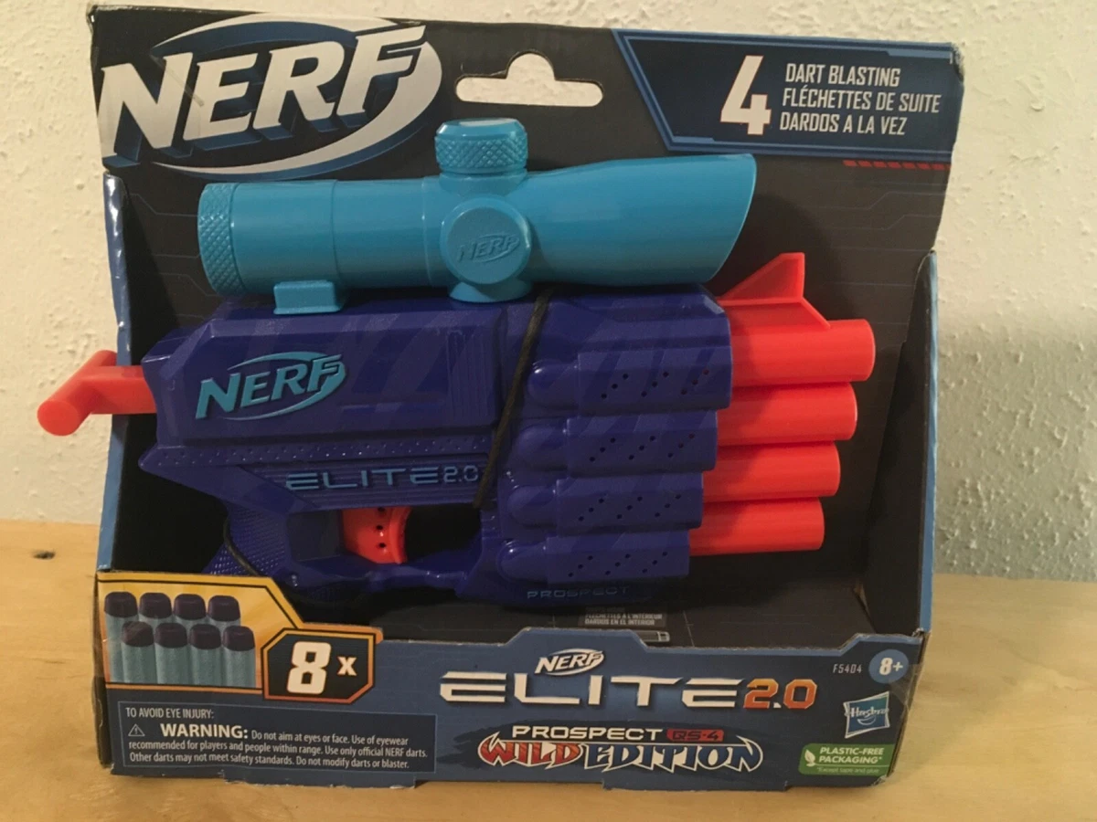 Buy Original Nerf Elite 2.0 Prospect QS4 Dart Blaster with 8 Darts