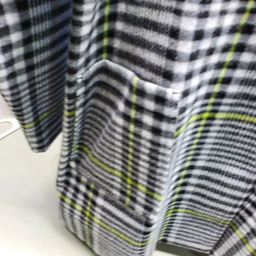 🔥 TRENDY Thereabouts Grey Green Plaid Peacoat Juniors Size XL 18.5P NEW W/ TAG - Picture 19 of 24