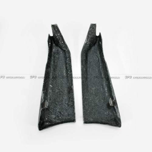 FRP Unpainted Mug Style Rear Bumper Spat Aprons for Honda Civic FK7 Hatchback - Picture 5 of 12