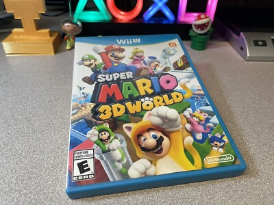 Super Mario 3D World Video Game Nintendo Wii U, 2013 CIB Complete
