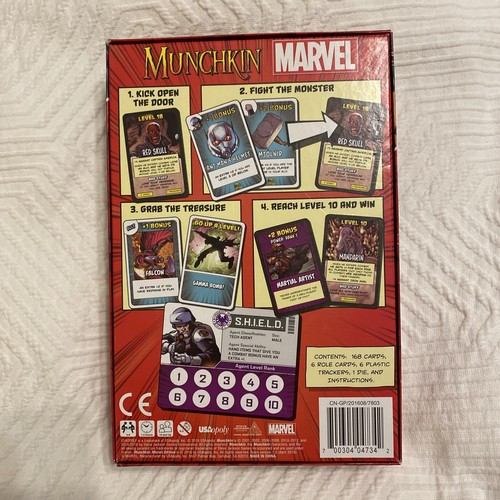 Munchkin Marvel Edition: Game Steve Jackson USAopoly - Picture 2 of 6