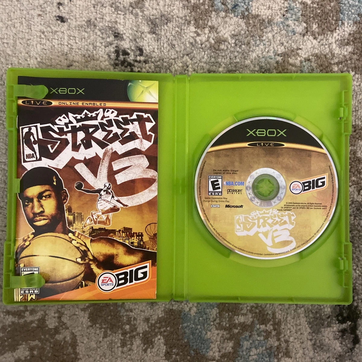 Nba street sales v3 xbox 360