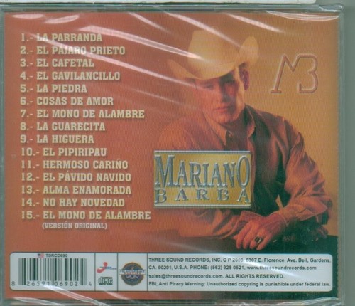 Mariano Barba *** De Parranda con Mariano Barba con Banda *** - Picture 2 of 2