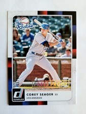 2016 PANINI DONRUSS PRESS PROOF COREY SEAGER RC! 5/99! 1/1! JERSEY NUMBER!