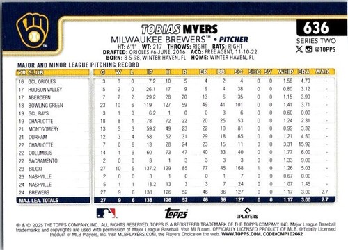 2025 Topps Baseball Series Two - U Pick - Complete Your Set - #501-700 - Picture 242 of 346