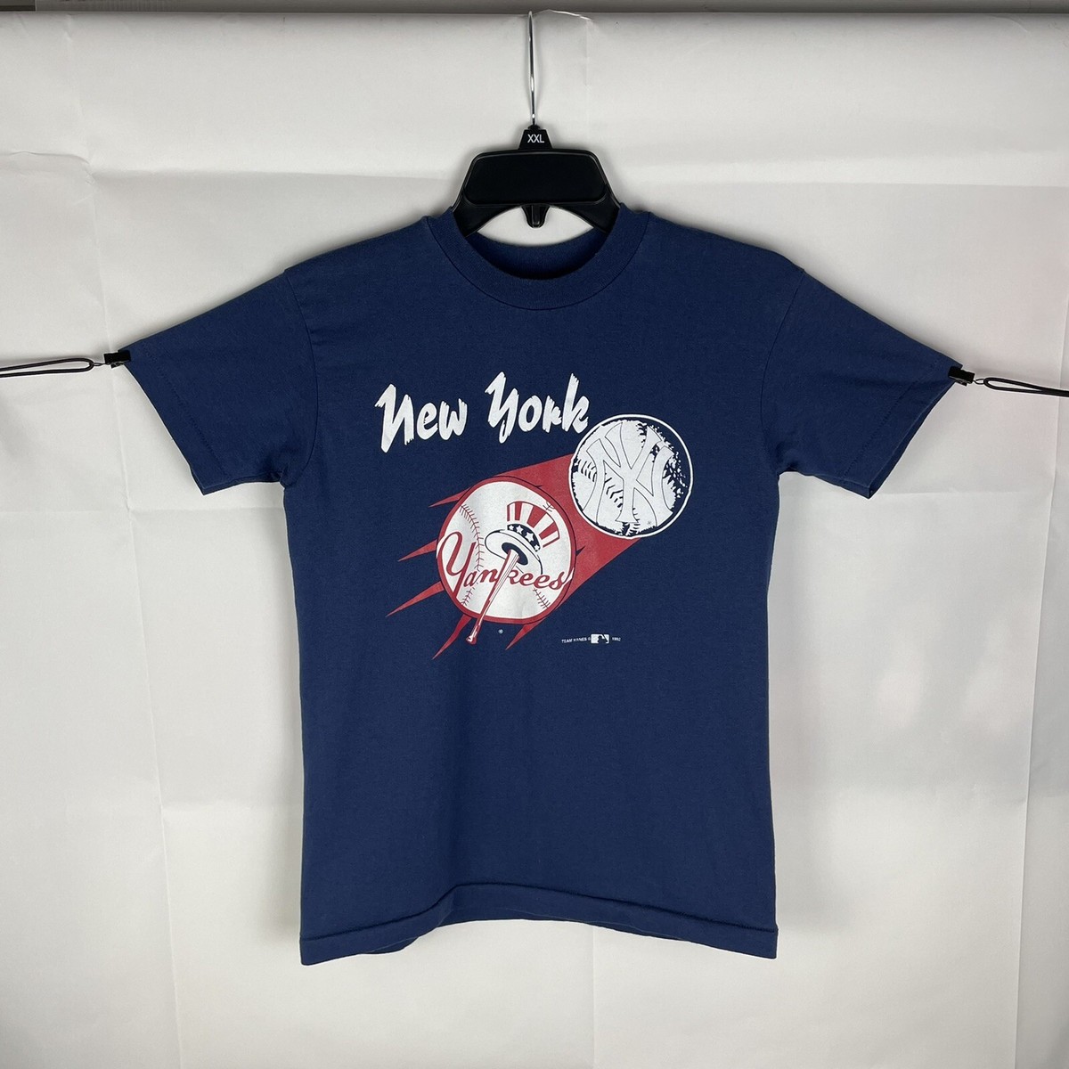 90's Hanes グラフィックTシャツ vintage L（42‐44）｜90年代タグ Hanes ヘインズ TSA ひび割れプリント