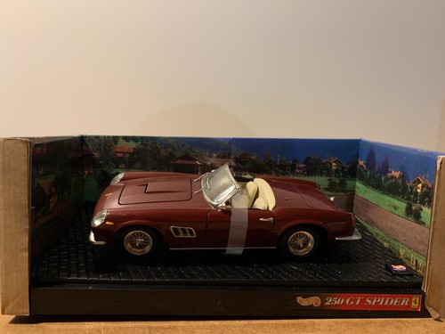 HOTWHEELS FERRARI 250GT SPIDER 1/18 EN BOITE G2 - Picture 2 of 4