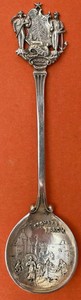 RARE GORHAM CAST MAINE OLD ORCHARD BEACH STERLING SILVER SOUVENIR SPOON