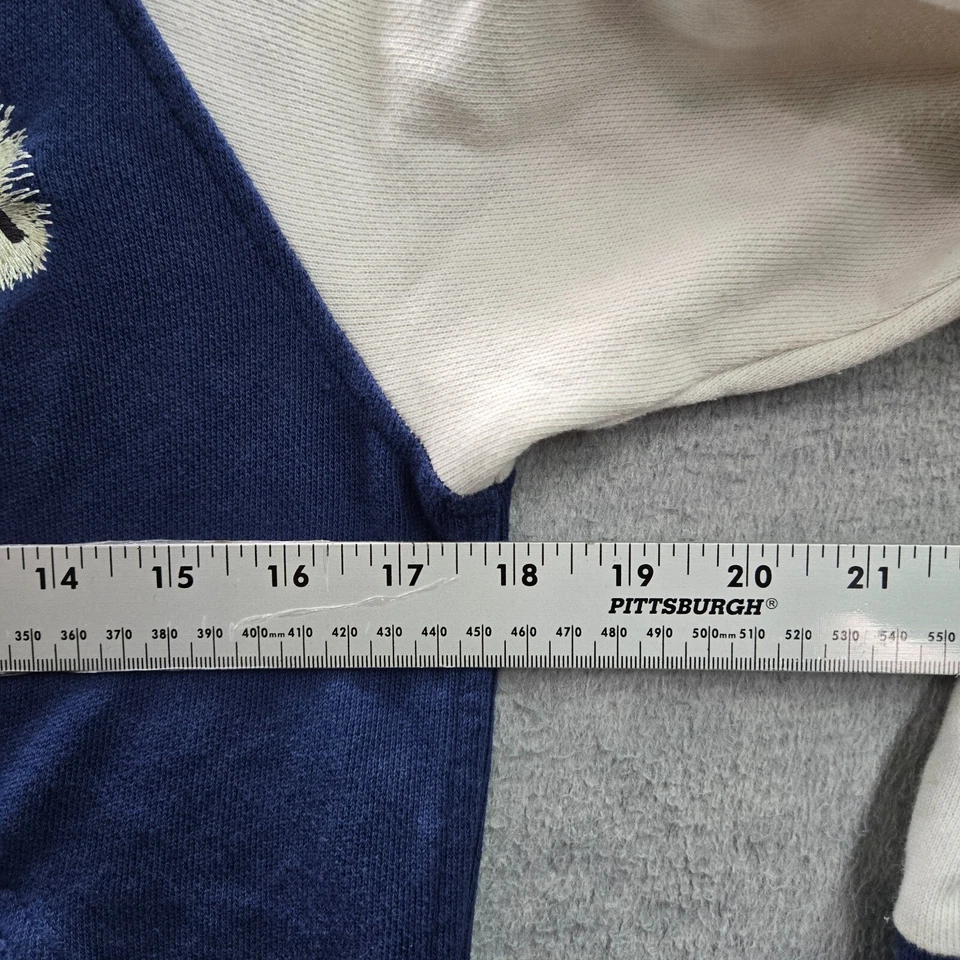 Polo Ralph Lauren Boys Jacket M Blue Atlantic Terry Airborne Tiger Embroidered - Image 4 of 4