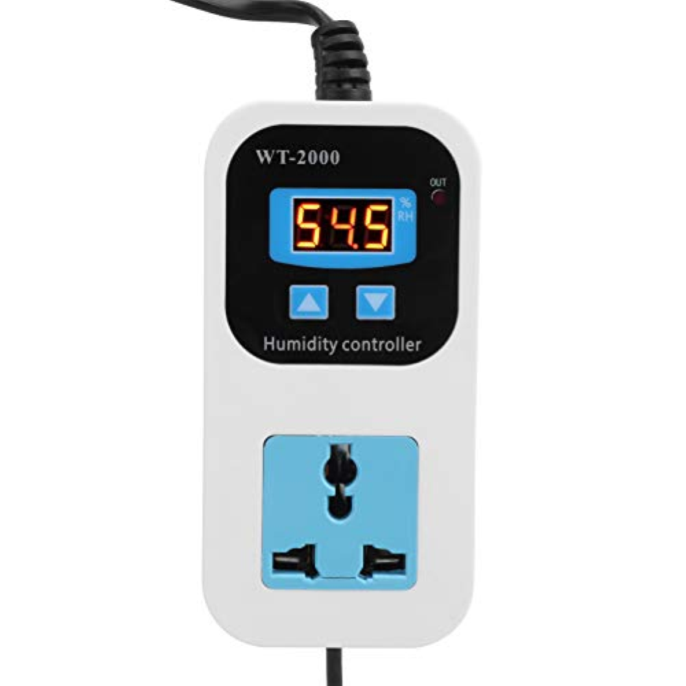 Fockety Umidostato Digitale, Presa Interruttore umiditÃ , casa 110-220 V per Mag