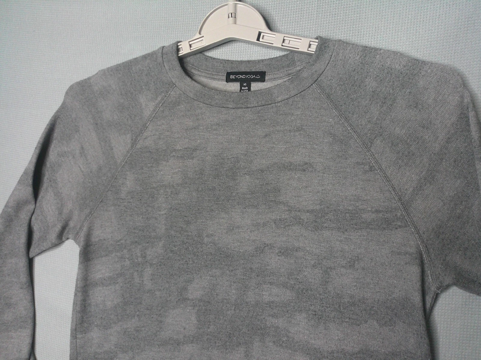 beyond-yoga hacci raglan all over aop usa made sweatshirt