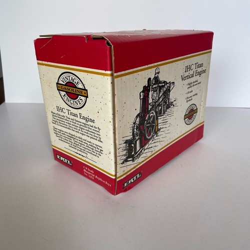 ERTL, motor IHC Titan, metal fundido a presión, #615, escala 1/8, 1992 L.E, nuevo en caja, EE. UU. - Imagen 3 de 10