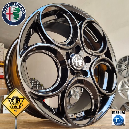 GTA KIT 4 Cerchi In Lega 18" Compatibili con Alfa Romeo Giulia Giulietta Brembo - Imagen 13 de 14