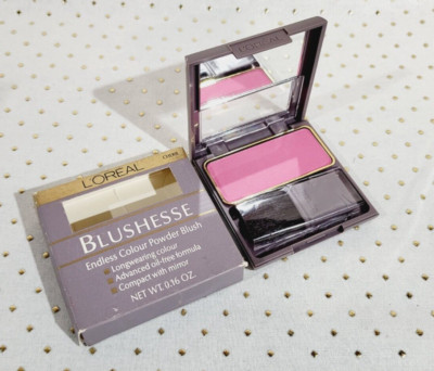 LOT/2 L'Oreal BLUSHESSE Endless Color Powder Blush Long Wearing Oil Free CHERIE