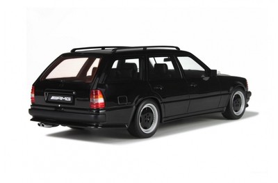 ベンツ S124 300TEミニカー　OTTO製　1/18 OTTO MOBILE 1988 Mercedes Benz S124 300TE AMG Black 1:18 LE