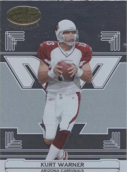 2006 Leaf Certified Materials Kurt Warner #3 - 1 of 2